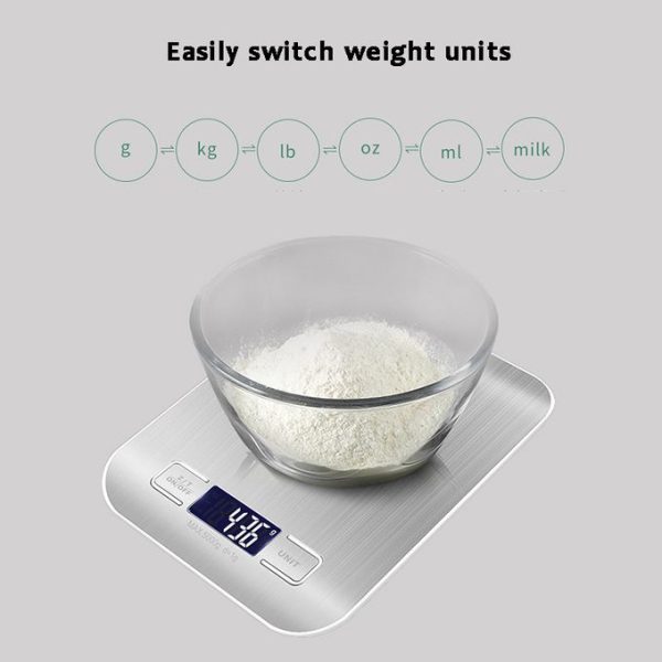 Stainless Steel Kitchen Scale For Versatile Weighing Needs - Image 4