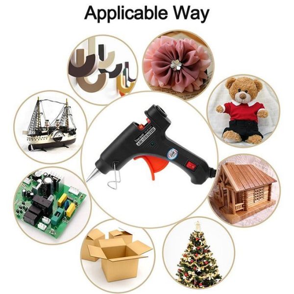 VIC 20W Hot Melt Glue Gun With 20PCS Glue Sticks For Repair Tool - Image 6