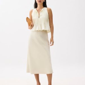 Round Neck Babydoll Tank Top - Image 5