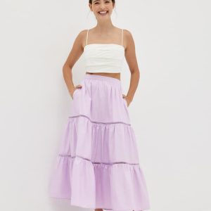 Tiered Flare Skirt - Image 3