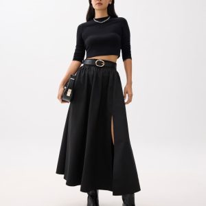 Flare Maxi Skirt - Image 2