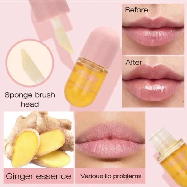 Long Lasting Lip Plumper Oil Instant Volumising Enhancer Lip Serum Collagen Volume Lipgloss - Image 2