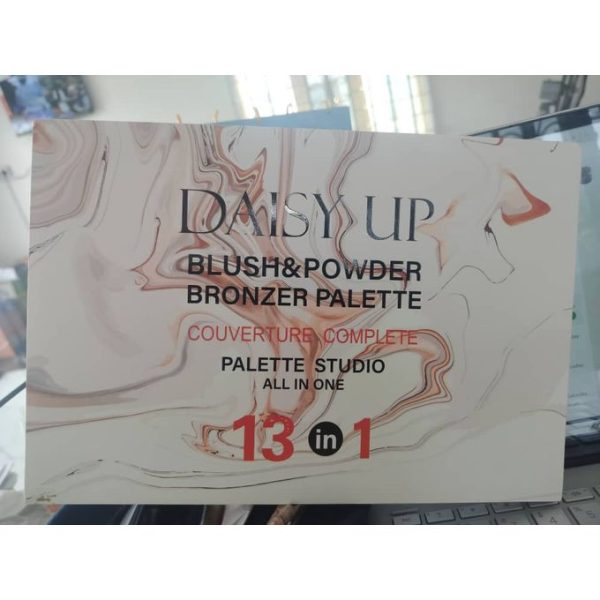 Daisy UP 13 In 1 Professional Blush & Powder Bronzer Pallette