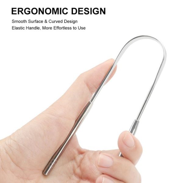 Tongue Cleaner Tongue Scraper Set (big Iron Box) - Image 3