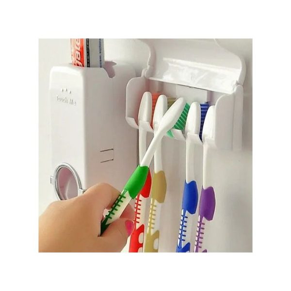 Toothbrush Holder And Automatic Toothpaste Dispenser - Image 3