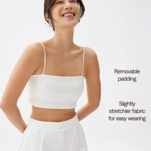 Padded Crop Camisole Top - Image 3