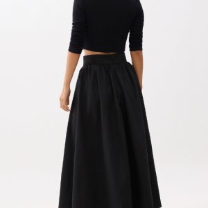 Flare Maxi Skirt - Image 3