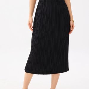 Gym Pleated Column Midi Skirt - Image 3