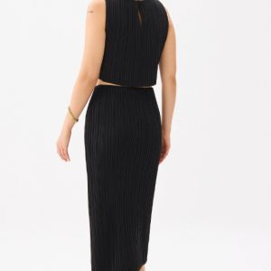Gym Pleated Column Midi Skirt - Image 2